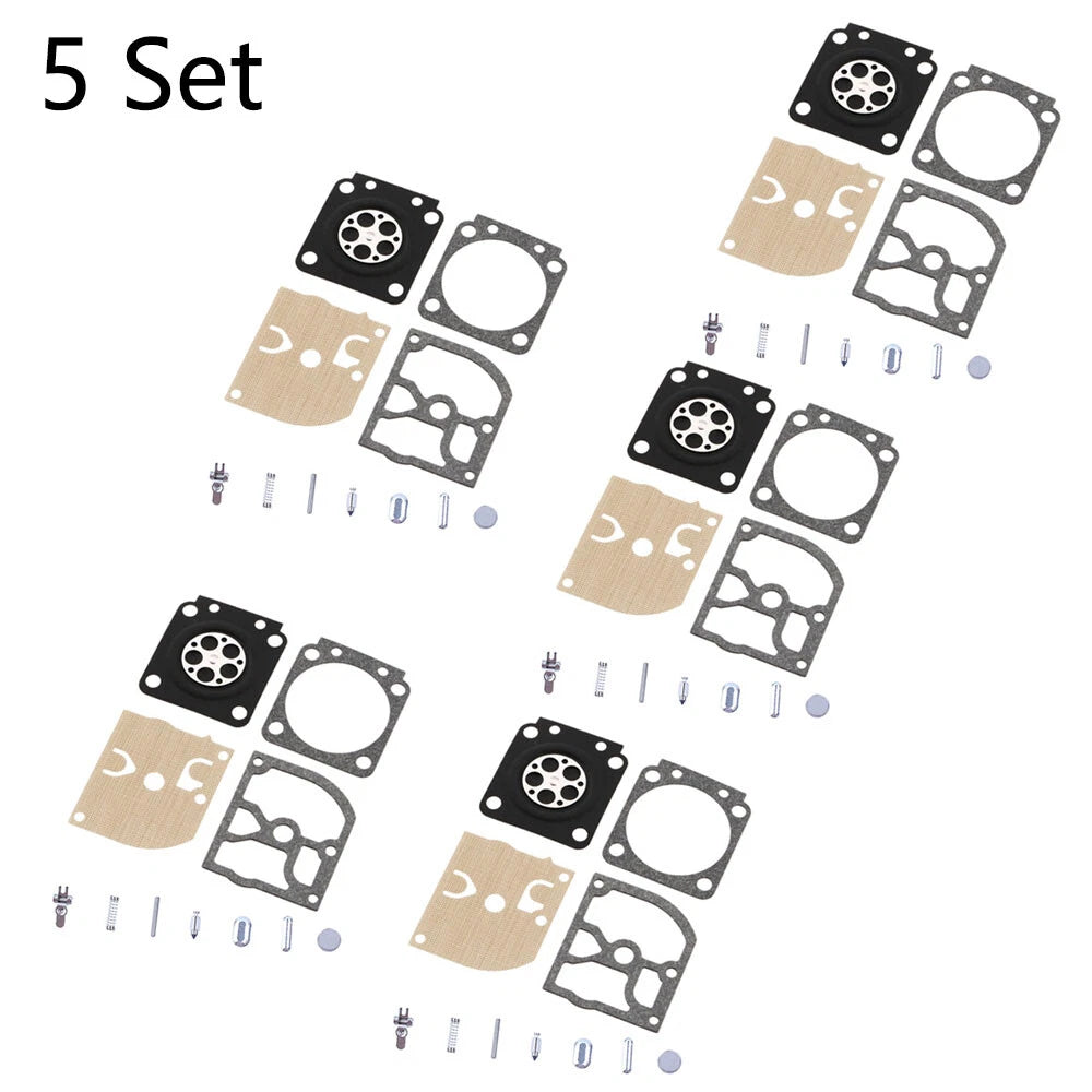 Set of 5 Carburetor Diaphragm Kit for Stihl 017 018 MS180 MS170 (RB-77 RB-66)