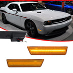 Amber LED Front Side Marker Lamps for Dodge Challenger (2008–2014)