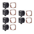 6X Float Chamber Carb Bowl 343870 for OMC Johnson/Evinrude 90-175hp (90-99)