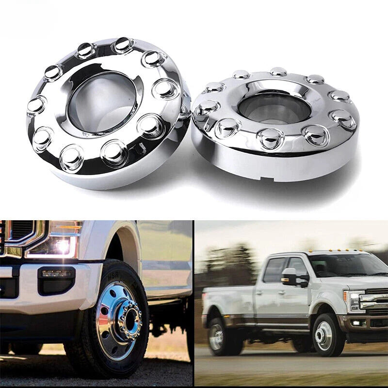 2X Wheel Center Hub Caps for Ford F450 F550 Super Duty (2005–2017)