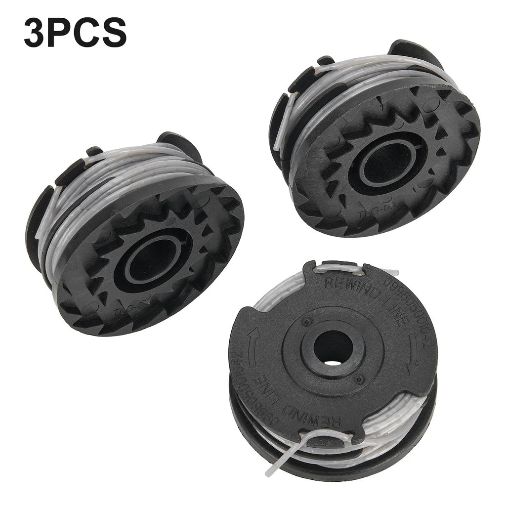 Spool Replacement for Greenworks 2101507 Lawn Trimmers (Pack of 3)