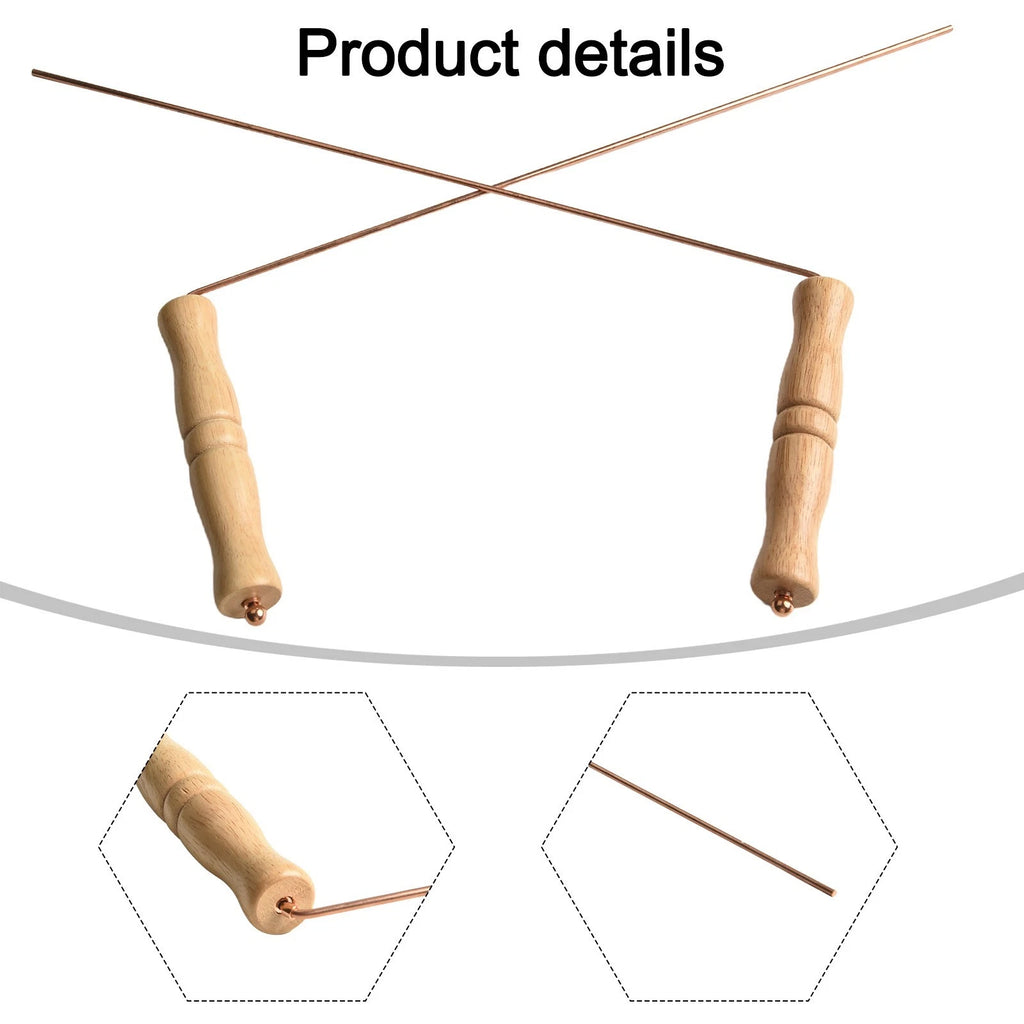 Copper Dowsing Tools for Water & Rare Earth Location