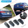 4 Pcs Rear Bumper Lower Lip for Ford Mustang Fusion (2015–2020)