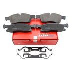 Set of 4 TRW Pro Low-Metallic Brake Pads for Mercedes X166 W166 (2012–2019)