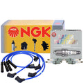 Set of 4 NGK Laser Platinum Spark Plugs for Mazda B2600 MPV (1990–1994)