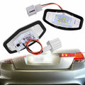2X LED License Plate Light for Honda Civic Accord Odyssey Acura TL RL TSX MDX
