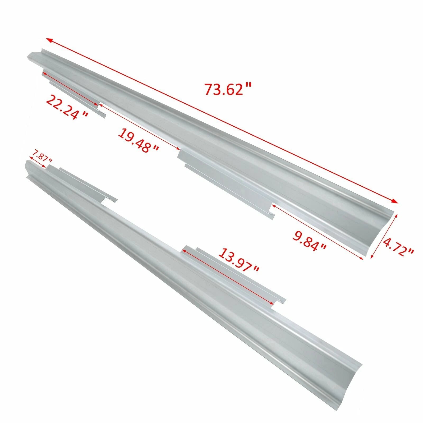 Slip-on Outer Rocker Panels for Buick Century Regal (1997-2005)