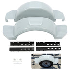 2 Single Axle Trailer Fenders for 13" Wheels Tires (Boat)