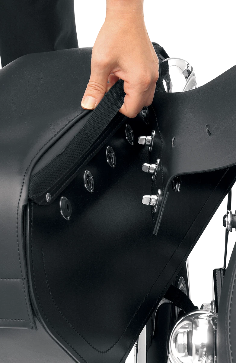Saddlemen Drifter Slant Saddlebags for Motorcycle (Extra Jumbo 3501-0321)