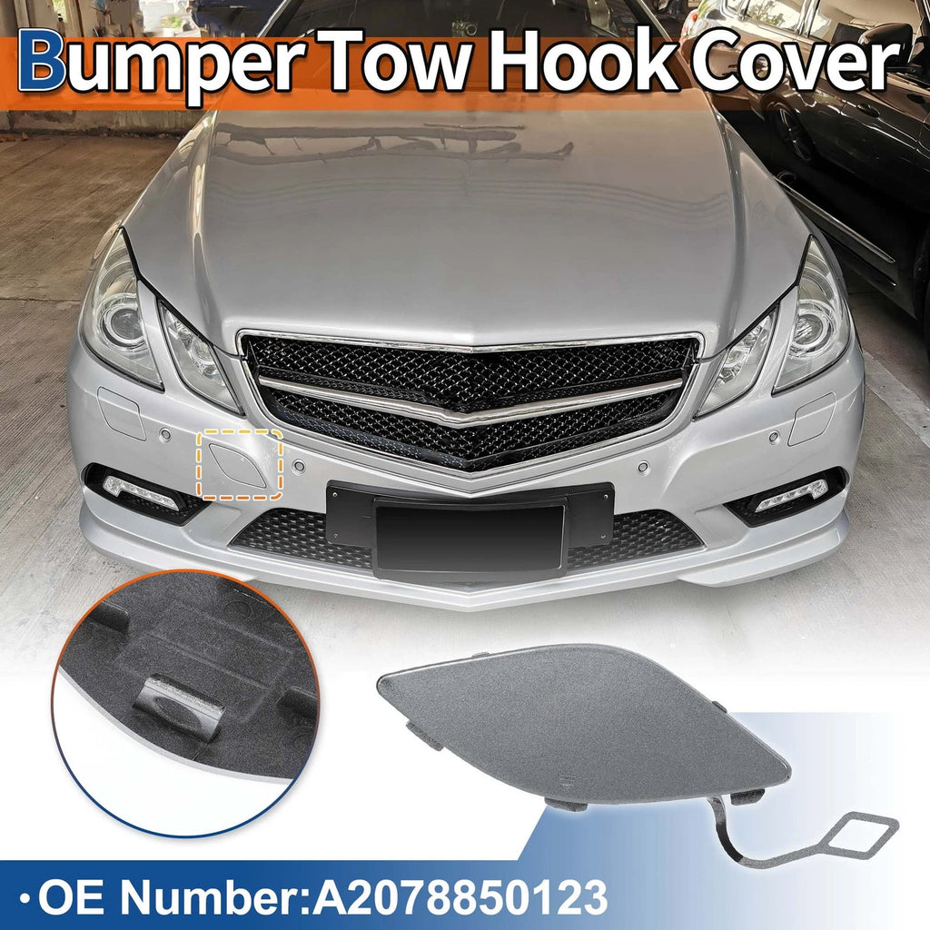 Tow Hook Cover for Mercedes-Benz (A2078850123) (2012–2015) Dark Silver