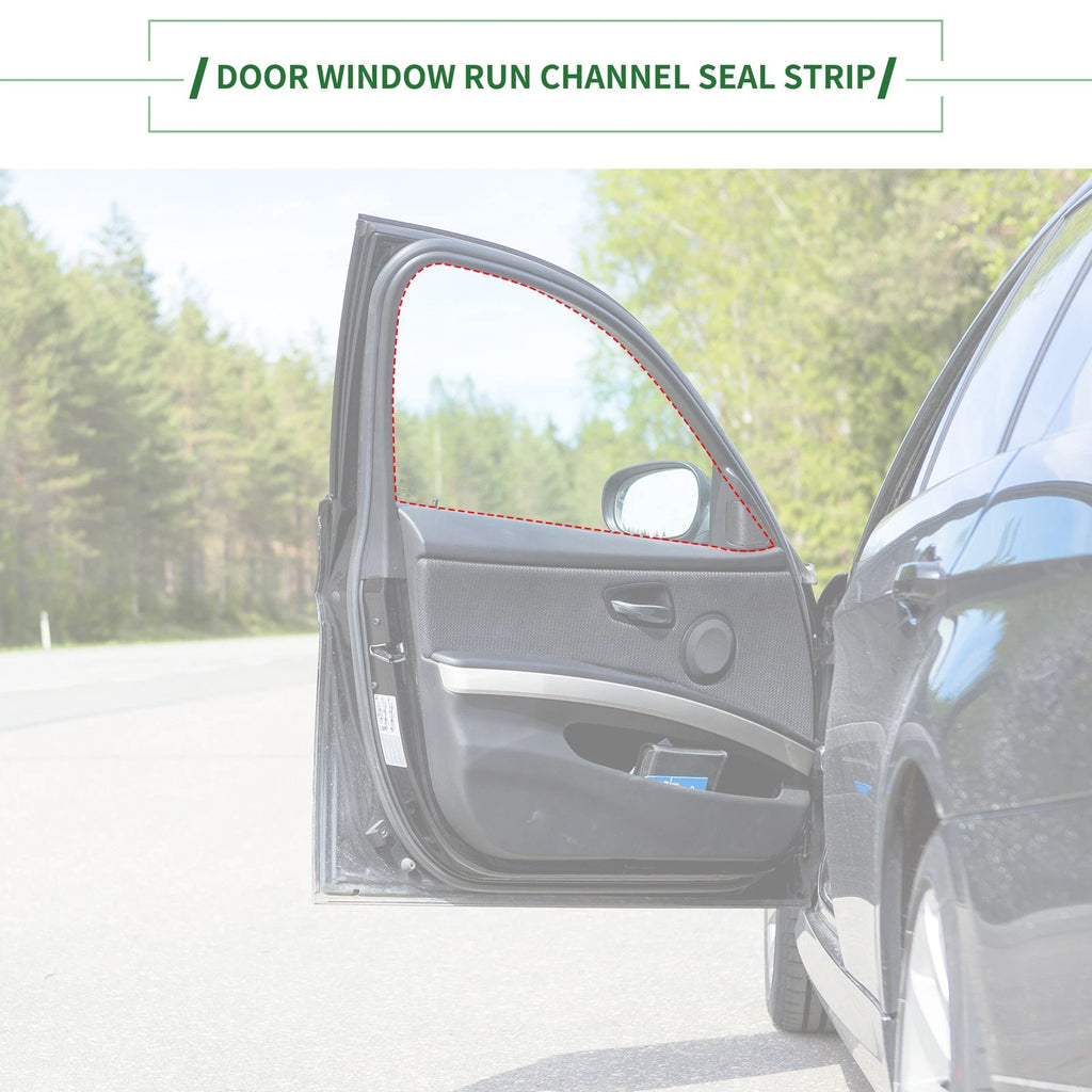1 Pc Front Left Door Window Run Channel Seal Strip No. 6815189110 for Toyota 