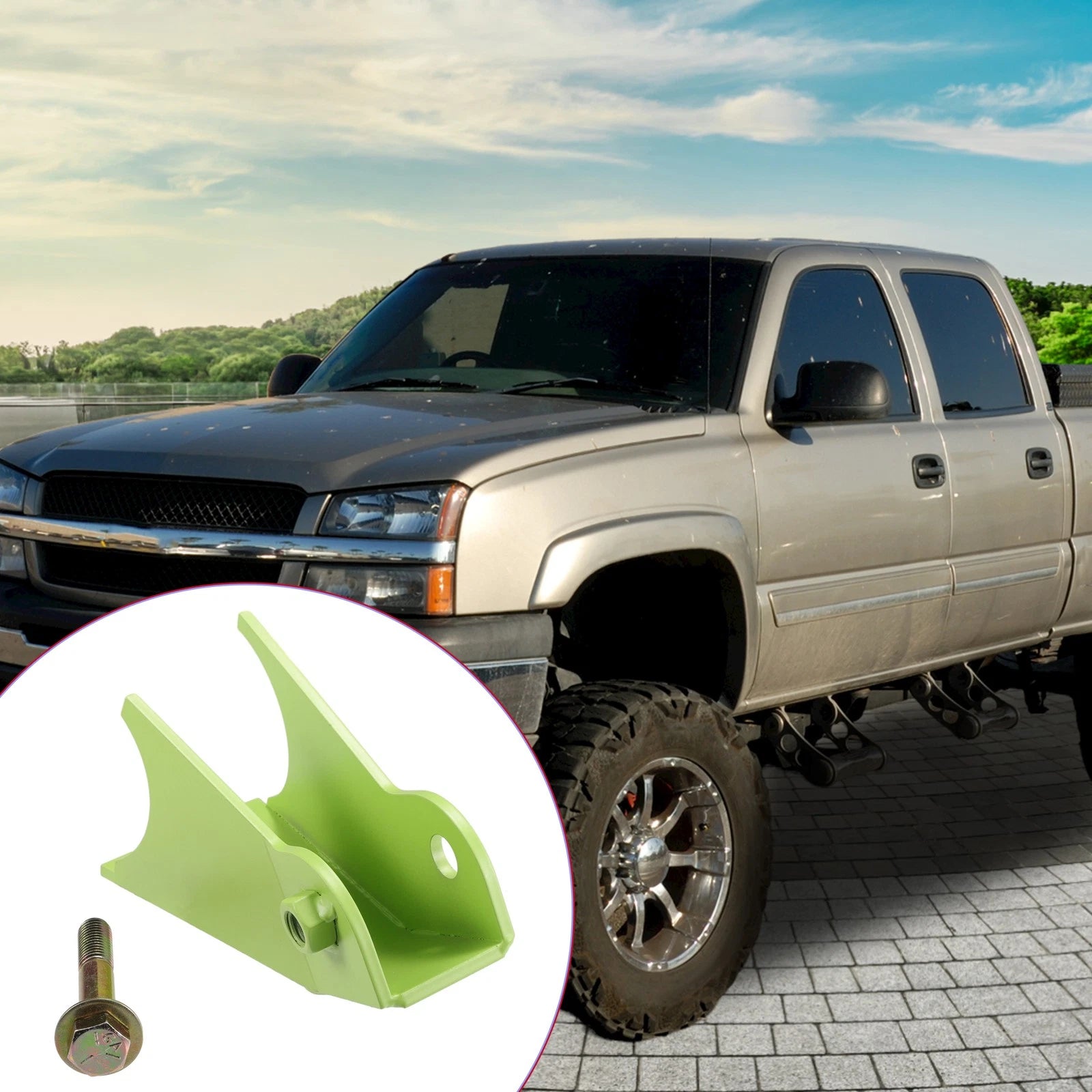 Rear Upper Shock Bracket for Chevrolet Silverado 1500 (2007–2013) 159688