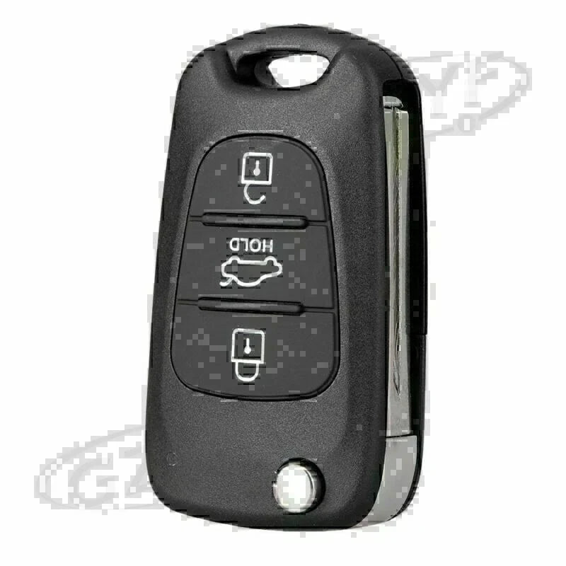 Key Shell for KIA Rondo Sportage Soul Rio Remote Case 3 Button (2006-2019)
