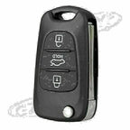 Key Shell for KIA Rondo Sportage Soul Rio Remote Case 3 Button (2006-2019)