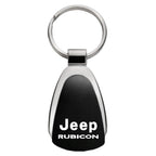 Black Teardrop Keychain - Officially Licensed for Jeep Rubicon