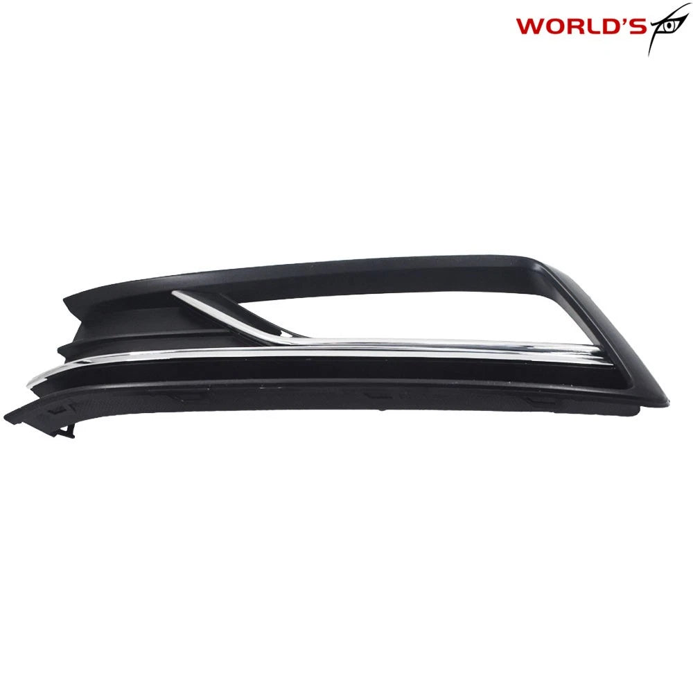 Set of 2 Front Bumper Fog Light Covers for VW Passat (2016–2019) Black