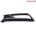 Set of 2 Front Bumper Fog Light Covers for VW Passat (2016–2019) Black