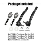 Tie Rod End Link Kit for Honda Accord & Acura TSX (2003-2008)