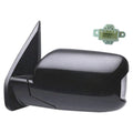Replacement Ready to Paint Driver Side Power Door Mirror w/Heated Glass