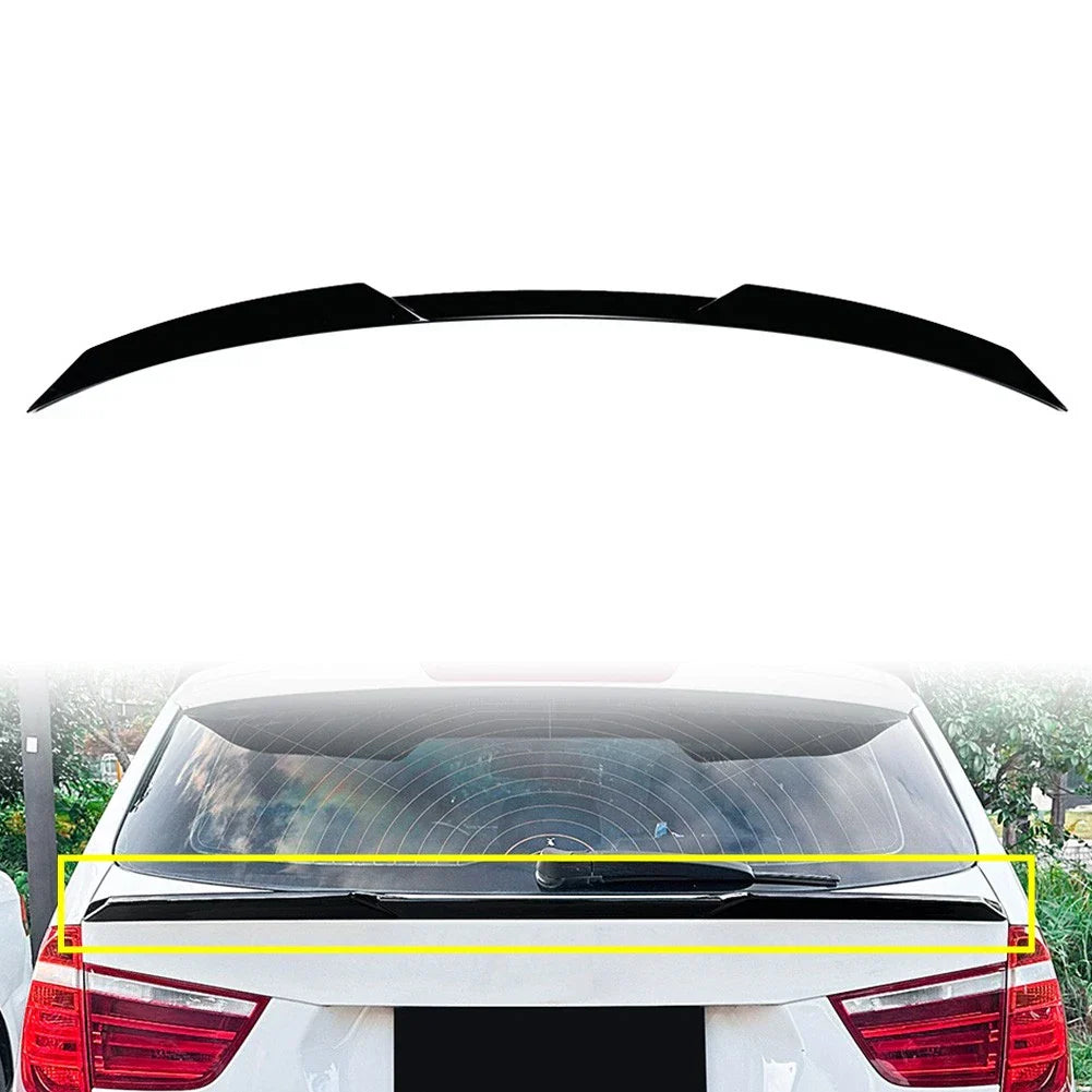 Glossy Black Rear Trunk Wing Spoiler for BMW X3 (2011-2017)