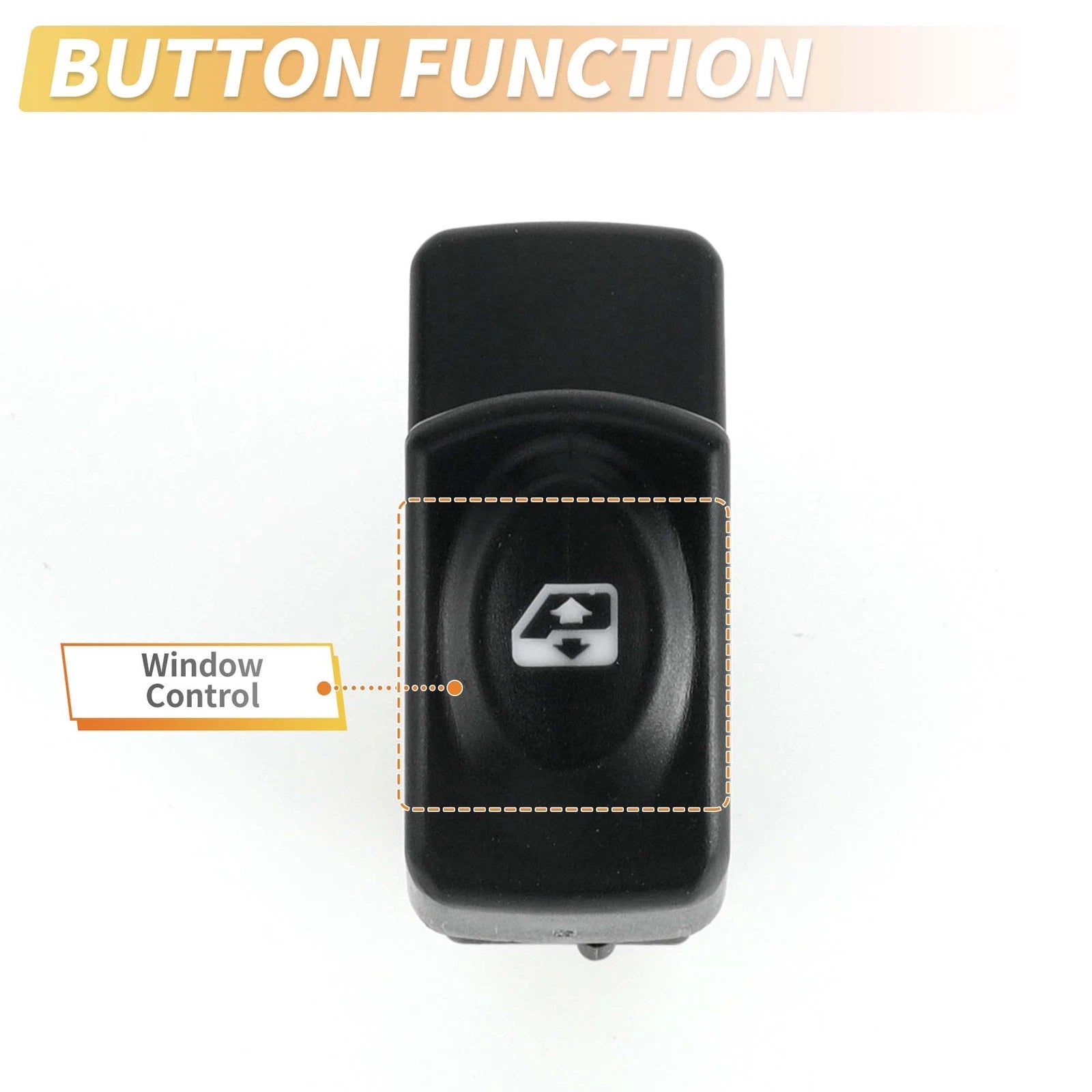 Power Window Switch Set of 2 for Renault Clio Kangoo Megane No.6490HQ