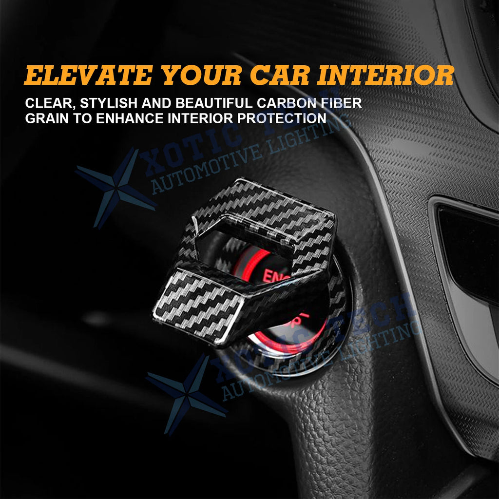 Push Button Cap Switch Cover Decorative Trim for Universal (US) (-)