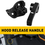 Hood Release Handle Latch & Base for Hyundai Sonata (2011–2019) & Kia Optima (2011–2016)