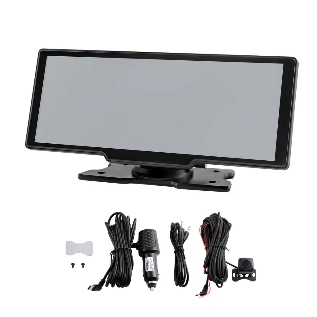 10.26" CarPlay DVD Player for Truck Van (Android Auto, Split Display, DVR)