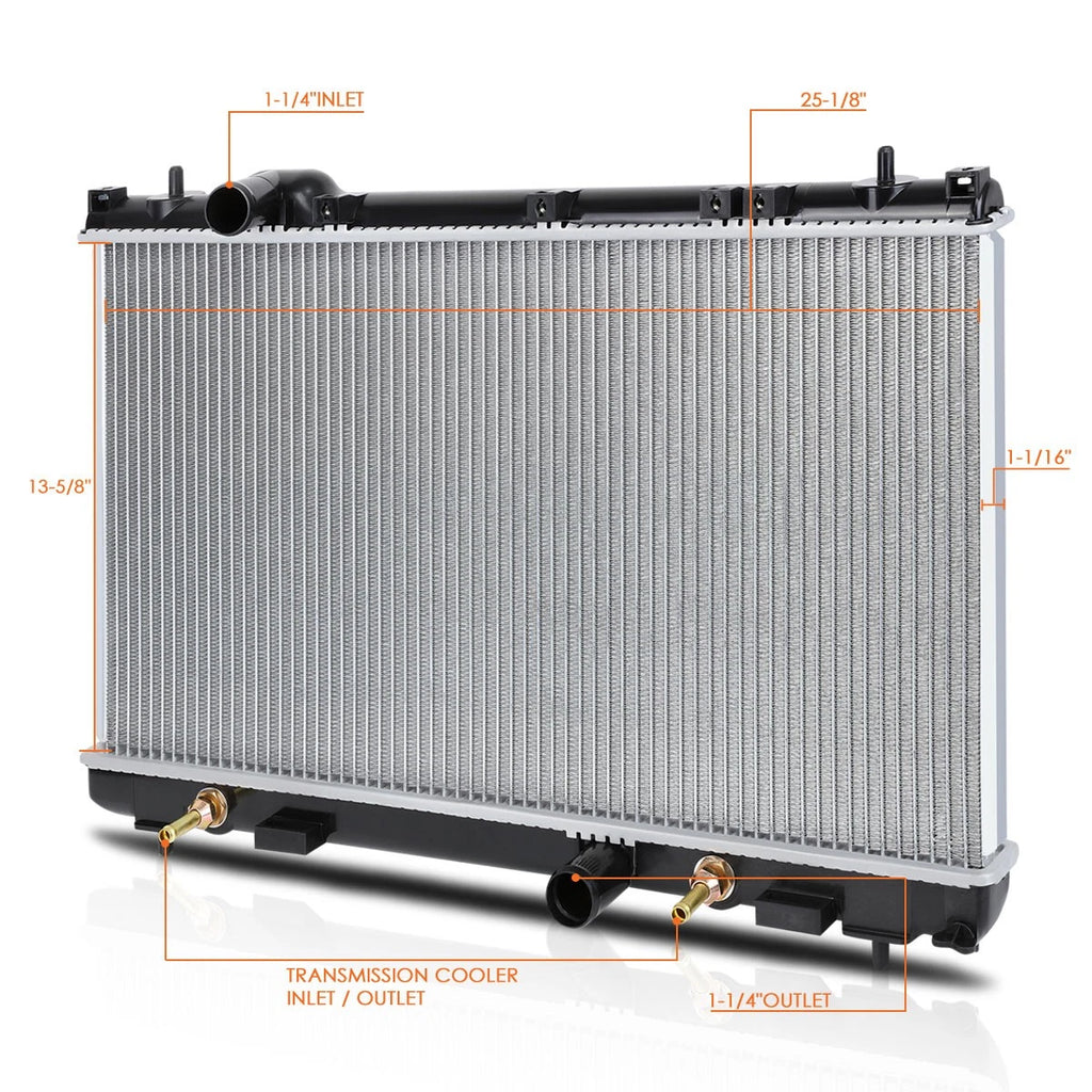 Aluminum Radiator for Dodge/Plymouth Neon 2.0 AT (2000–2004) DPI-2362