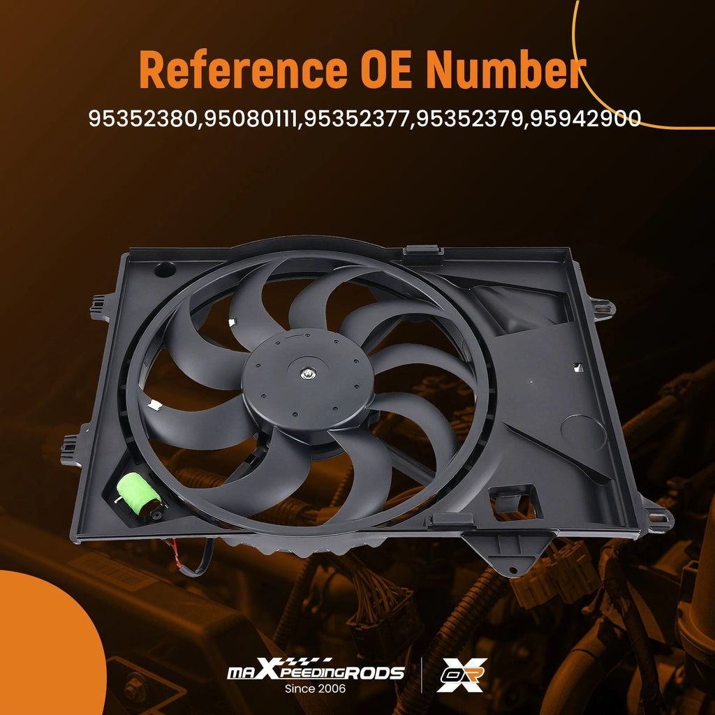 Cooling Fan with Shroud for Chevrolet Sonic (2012-2018)