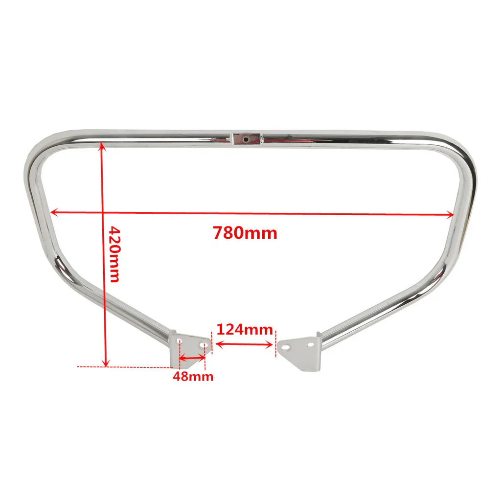 1 1/4" Engine Guard Crash Bar for Harley Dyna Low Rider (2006-2017)