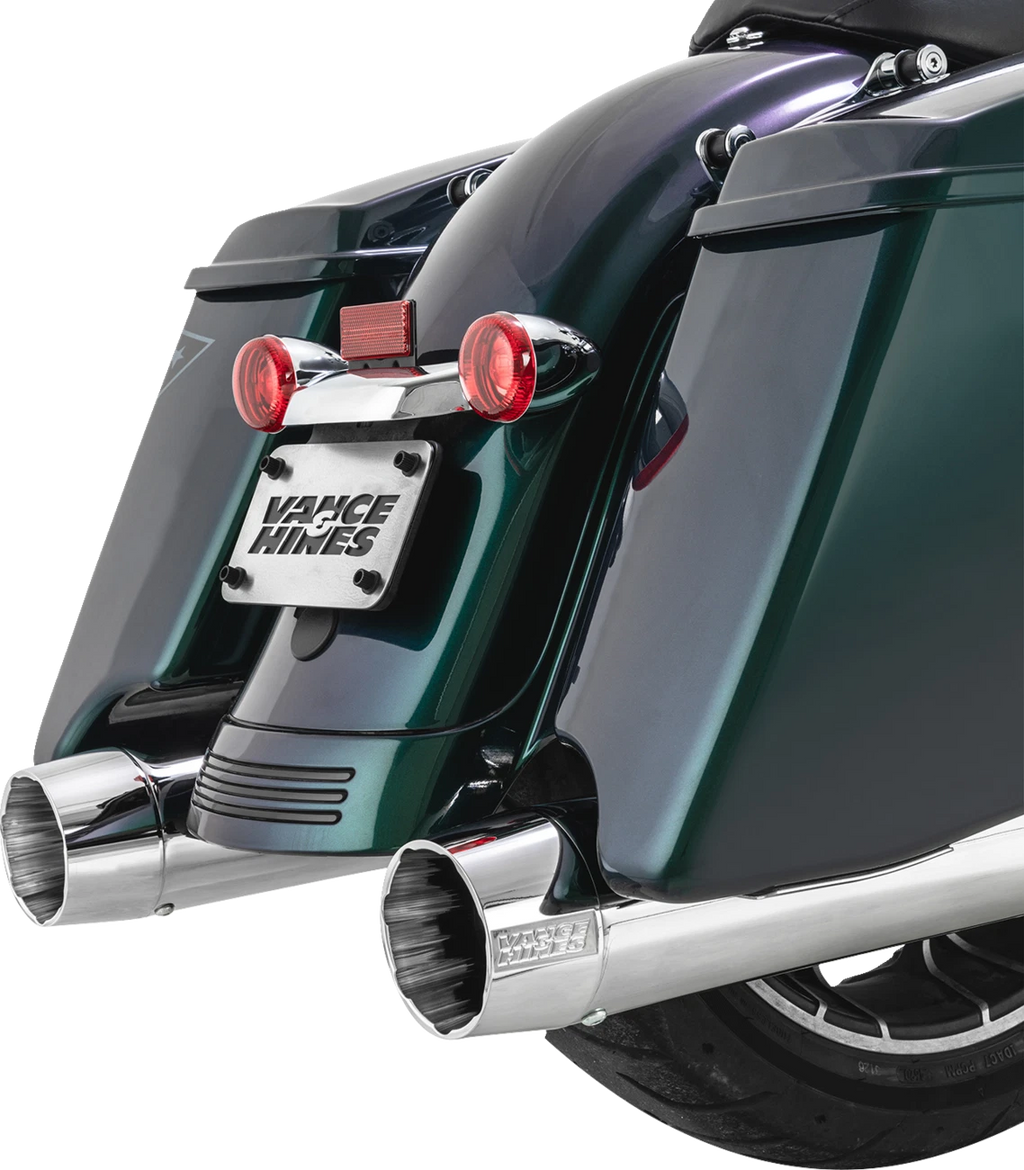 Vance & Hines Blackbird 450 Slip-On Mufflers - Chrome 16792 (2014–2023)