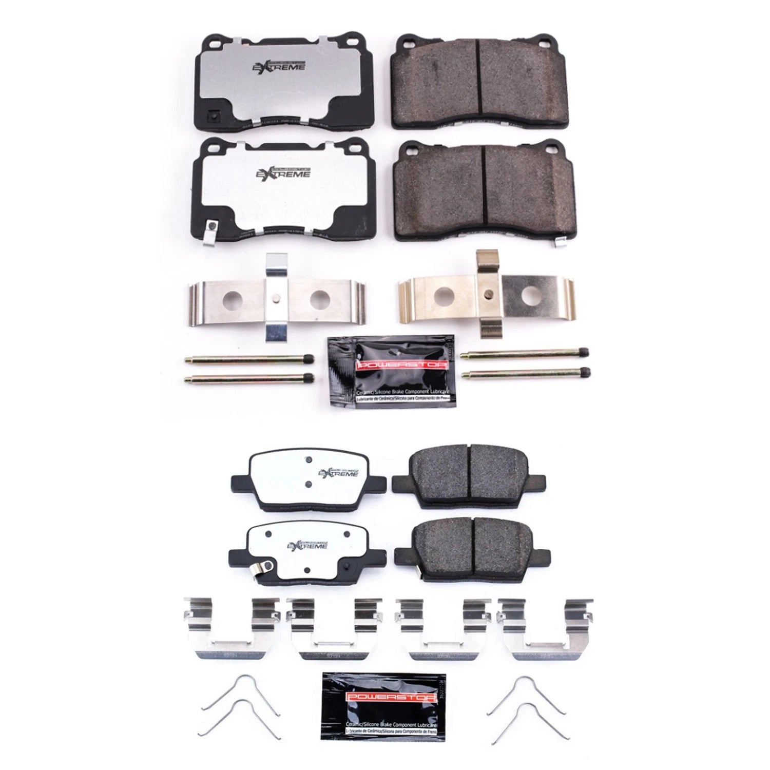 PowerStop Z26 Carbon-Fiber Ceramic Brake Pad Kit for Camaro LT LS (2010–2015)