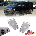 Clear Front Fender Side Marker Lights for Hummer H3/H3T (2005–2010)