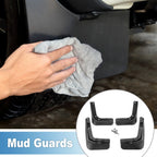 Set of 2 Front & Rear Mud Flap Splash Guards for Ford Fusion (2013–2018)