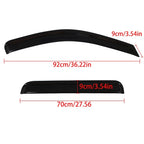 Set of 4 Window Visors for Jeep Grand Cherokee (2005–2010)