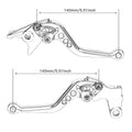 Aluminum Brake Clutch Lever for Ducati 959 Panigale (2016–2018)