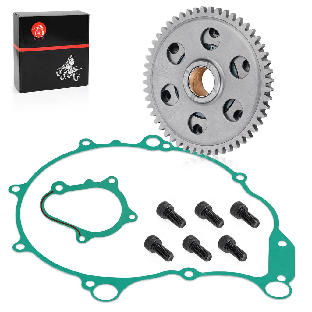 Starter Clutch Gear One-Way Bearing Gasket for Yamaha YFM660R Raptor (2002–2005)
