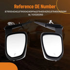 Extendable Chrome Mirror for Toyota Tacoma (2016–2023) Heated Signal TO1320360