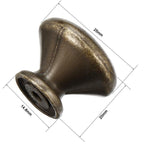 2X Antique Door Pull Handle for Cabinet Drawer (Universal Fit)