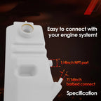 Engine Radiator Coolant Reservoir for Ford F600 F700 F800 B600 (1980–1999)