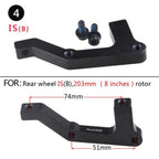 Brake Adapter for IS PM A B to PM (Compatible)