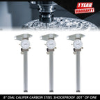 3X 6" Dial Caliper for Precision Measurement