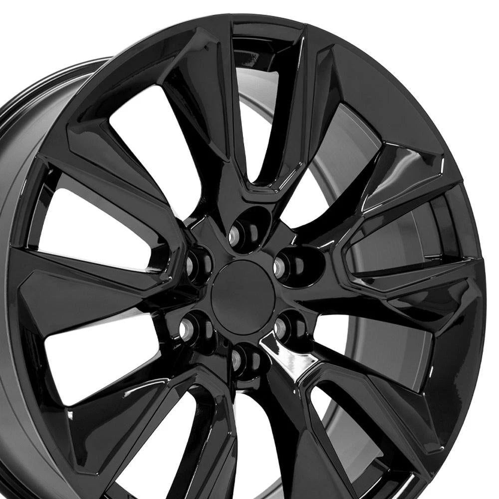 22" Black Wheel for 1992-1994 Chevy Blazer - RVO4863 - RVO4863