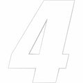 3 Pack Number Plate Decal for One Industries (4)
