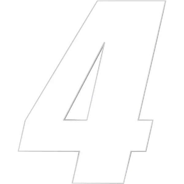 3 Pack Number Plate Decal for One Industries (4)