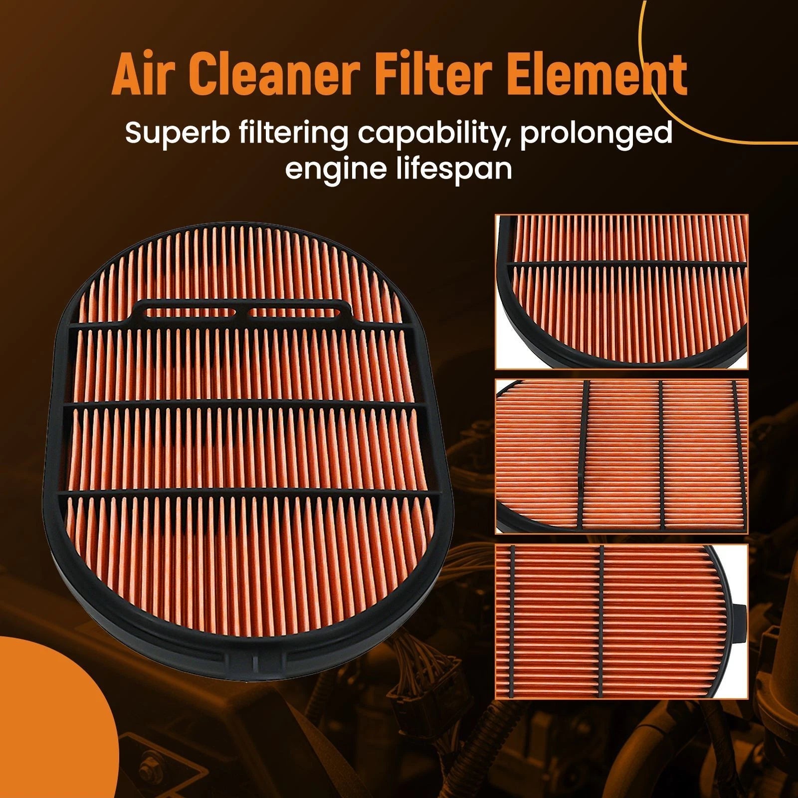 Engine Air Filter for Wix 49557 (No Year Specified)