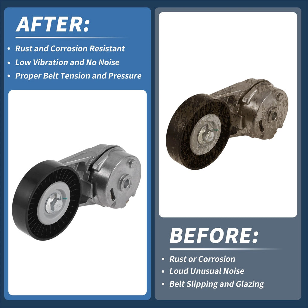 Belt Tensioner for Chevrolet Malibu (2012–2019) No. 71739304 Metal