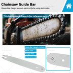 18'' Chainsaw Bar .325 .063 68DL for Stihl MS 231 C-BE, MS 250 (2010–2023)