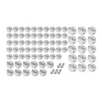 75X Chrome Engine Bolt Topper Caps for Harley Touring Road Street Glide (07-16)
